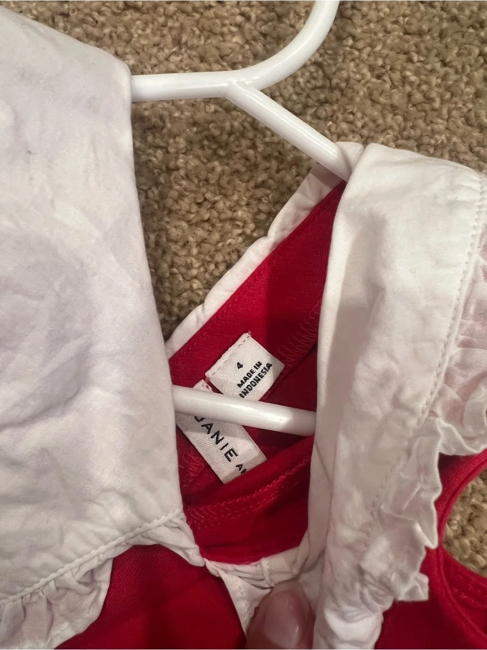 Janie and Jack classic red
